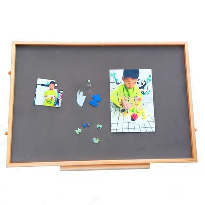 Puzzle Sorting Table with Four Drawers and Extra Work Board for 1500 Pieces