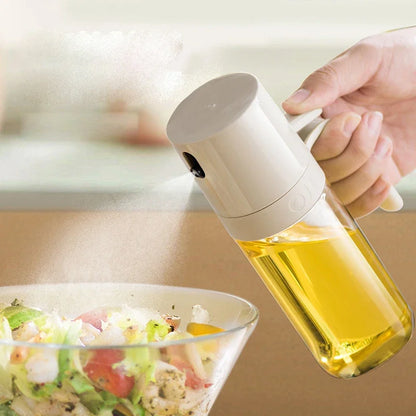 Glass Oil Sprayer 250ml with Fine Mist Pump and Ergonomic Handle