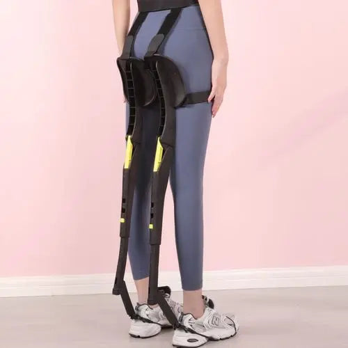 Wearable Chair with Adjustable Belt and Rubber Foot Grip for Outdoor Events
