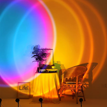 Sunset Lamp (App Controlled with 16.7 Million Colors) encalife
