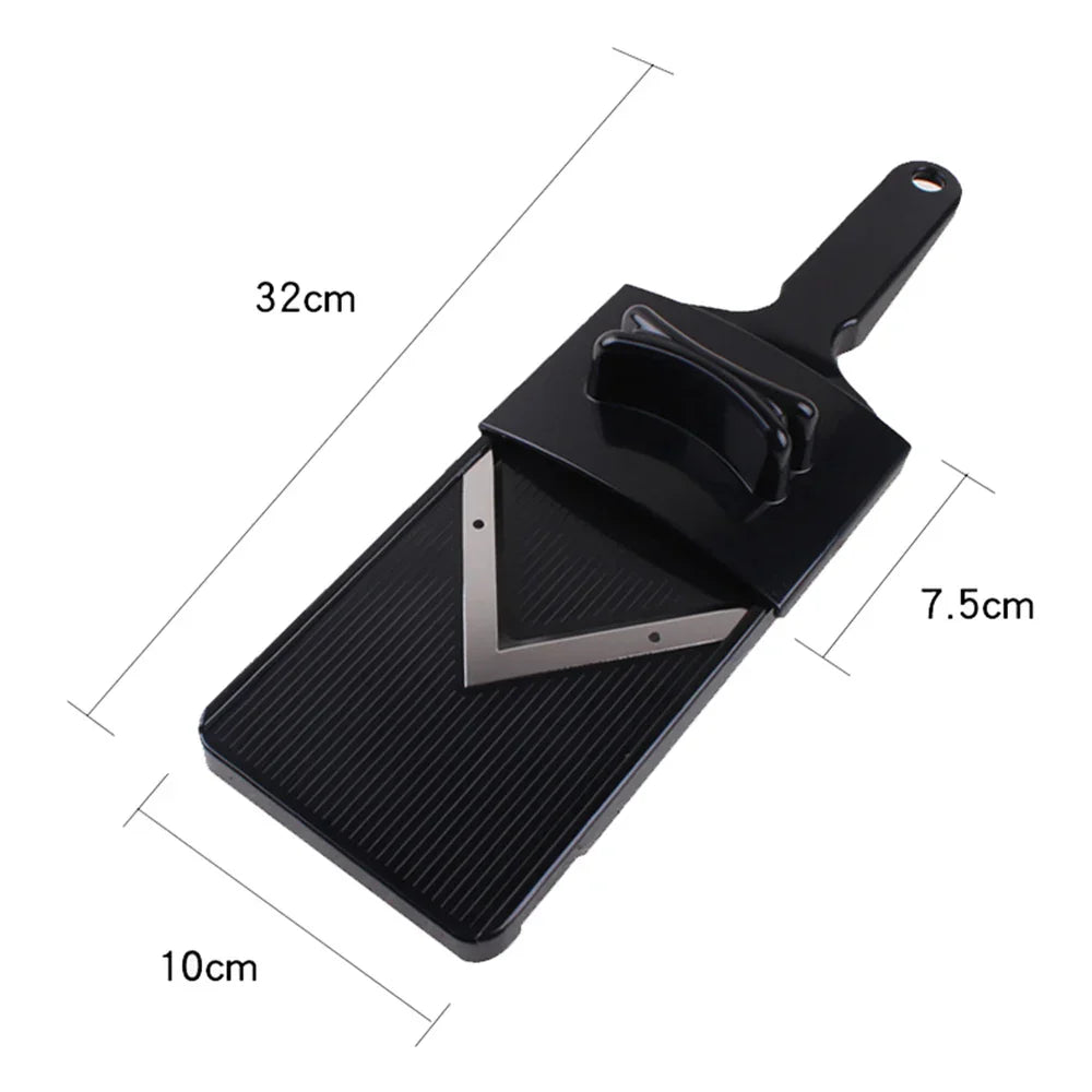 Handheld Vegetable Shredder with Dual Stainless Steel Blades and Ergonomic Grip