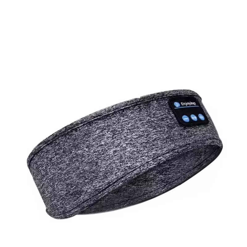 Wireless Headband with Flat Speakers and Eye Mask, Cotton Sleep Headset