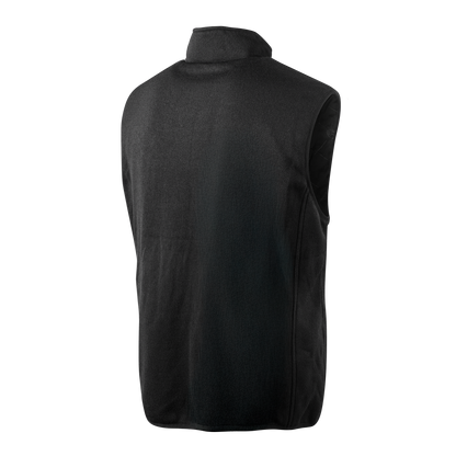 Mens Heated Knit Vest with Four Heating Zones and Rechargeable Battery for Cold Weather