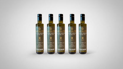 Argilos III Ripe Greek Extra Virgin Olive Oil — Smooth & Versatile 5-Pack (5 × 500 ml)