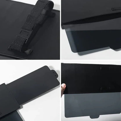 Polarized Car Visor Clip with 95 Percent Glare Reduction and Adjustable Angle