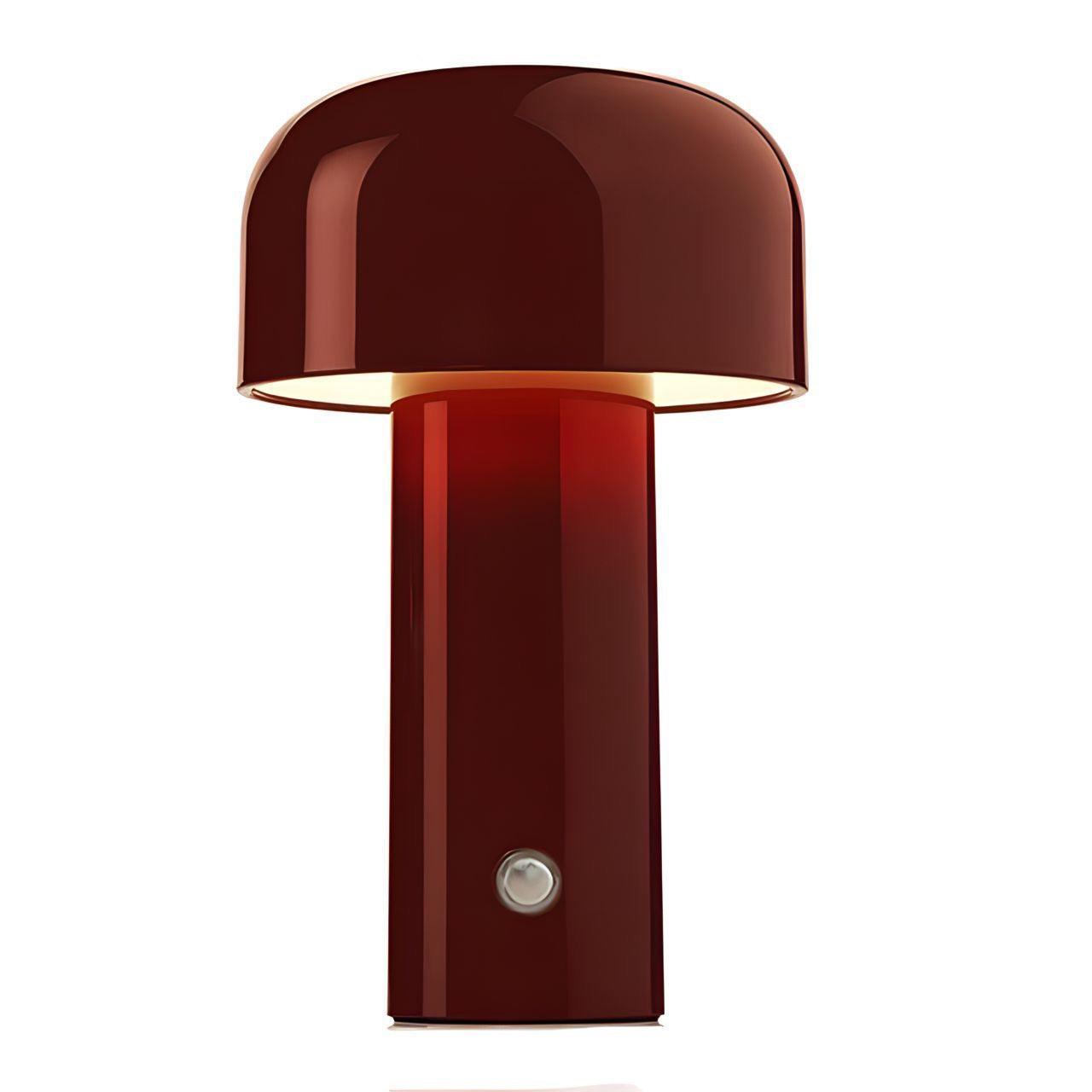 Mushroom LED Lamp with Adjustable Brightness and Rechargeable Battery
