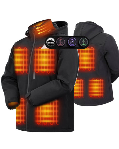 best selling black heated jacket