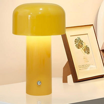 Mushroom LED Lamp with Adjustable Brightness and Rechargeable Battery