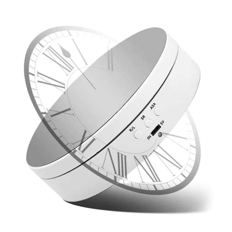 Motorized Turntable for Product Photography with Variable Speed Control and Angle Settings