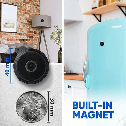 Wireless 1080P HD Camera with Night Vision and Two Way Audio, Magnetic Base