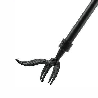 Standing Weed Puller with Pedal Mechanism and Stainless Steel Construction, Detachable