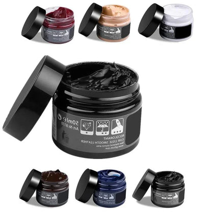 Leather Repair Gel with Backing Material Support and Flexible Finish for Seats, Bags, Jackets