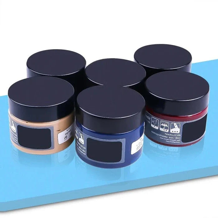 Leather Repair Gel with Backing Material Support and Flexible Finish for Seats, Bags, Jackets