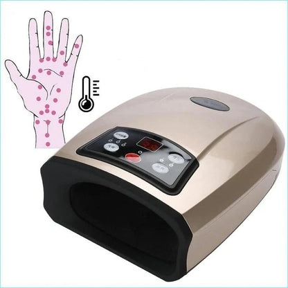 Air Compression Hand Massager with Dual Power and Universal Voltage