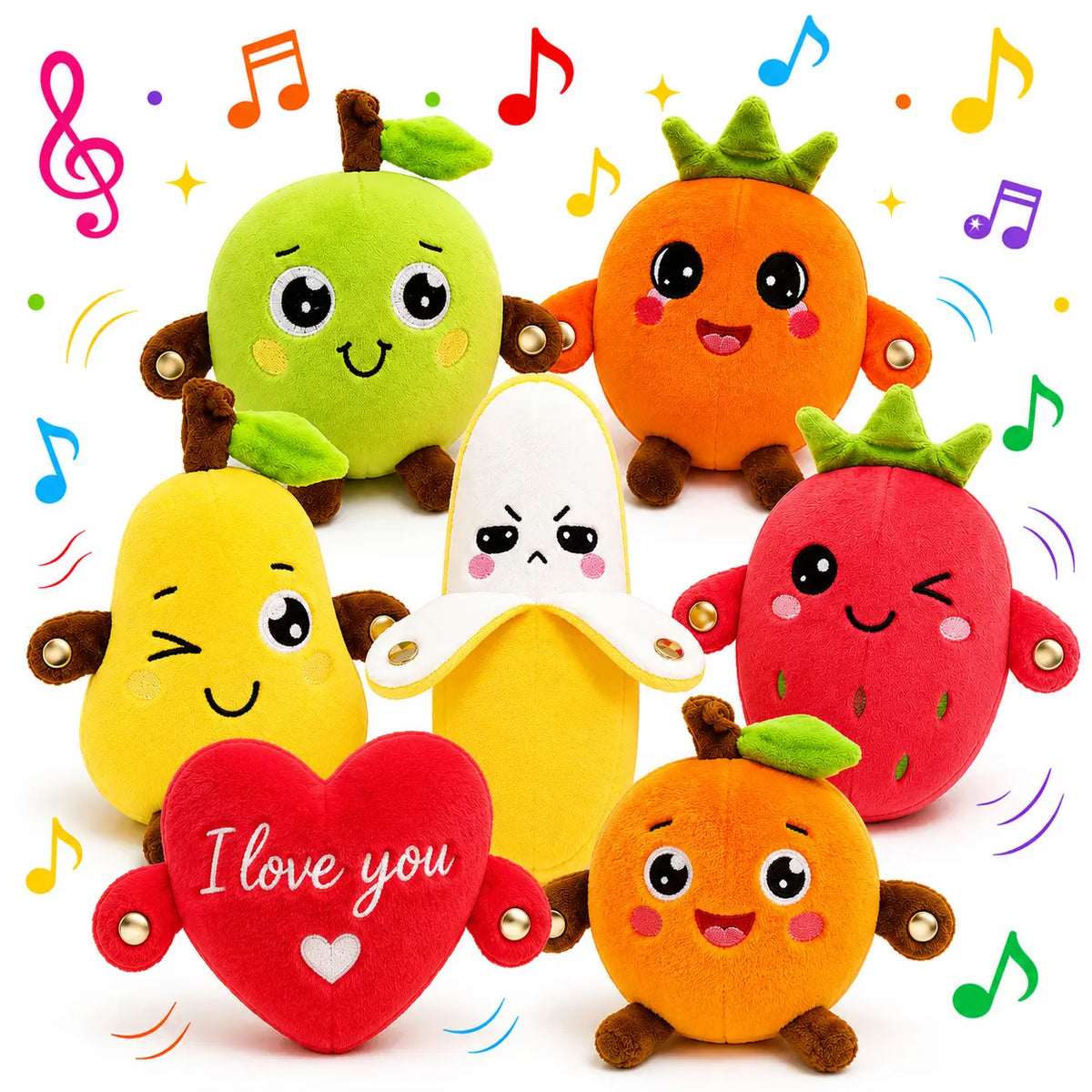 Interactive Touch and Sound Plush Toy for Parent Child Bonding
