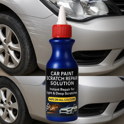 Car Scratch Remover with Foam Pad and Machine Buffing Applicator, 100g Tube
