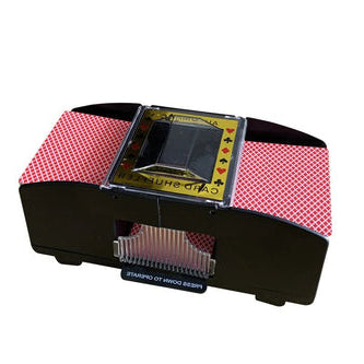 Automatic Card Shuffler with Battery and Charging Cable Power