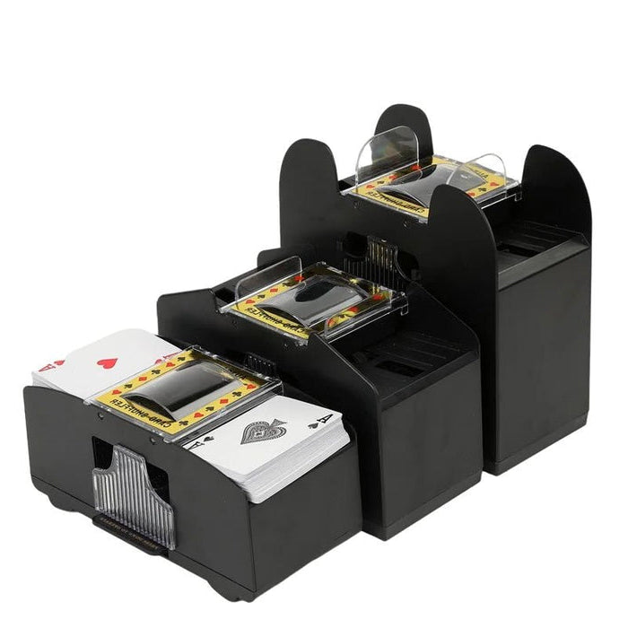 Automatic Card Shuffler with Battery and Charging Cable Power