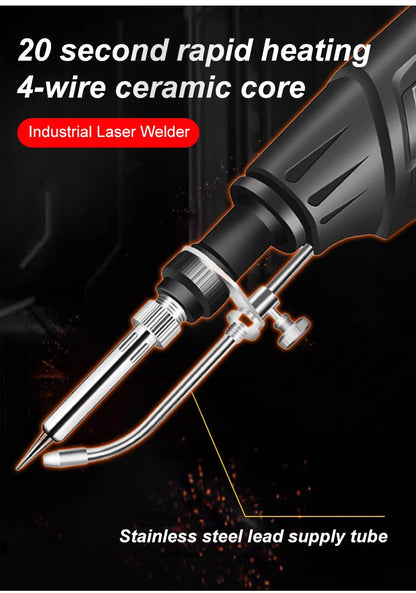 Dual Mode Welding and Cutting Tool with 4-Wire Ceramic Core, 20-Second Heatup