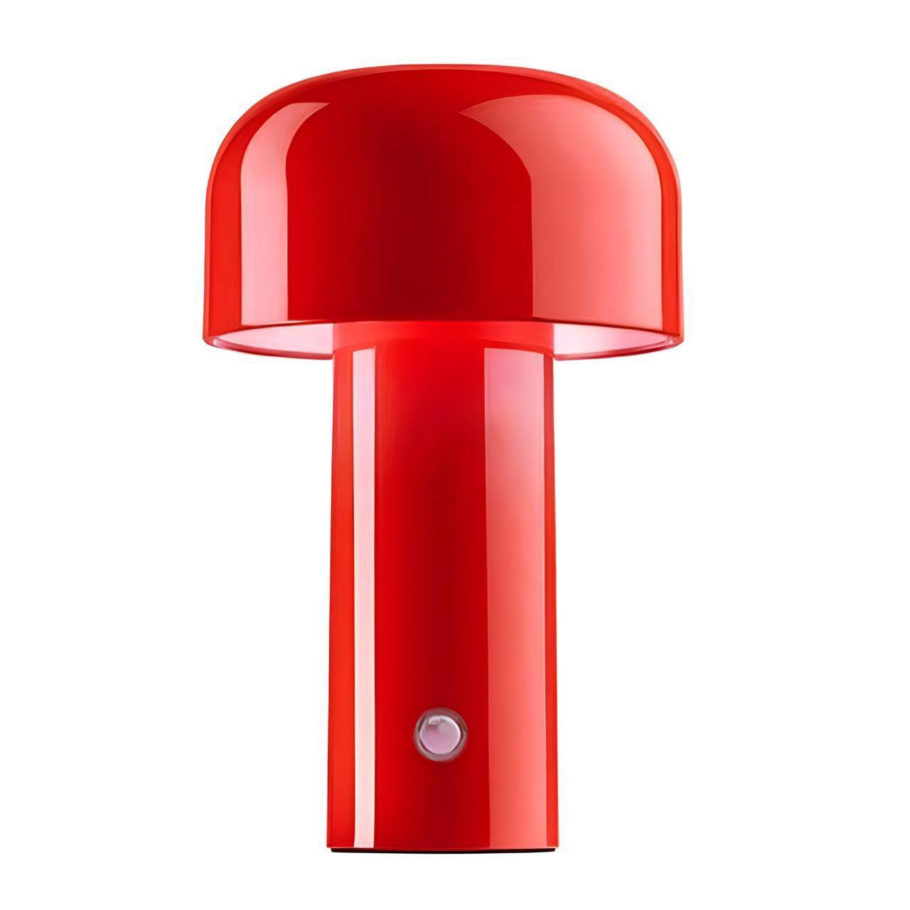 Mushroom LED Lamp with Adjustable Brightness and Rechargeable Battery