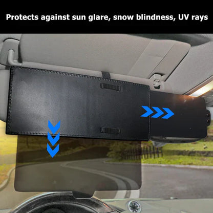 Polarized Car Visor Clip with 95 Percent Glare Reduction and Adjustable Angle