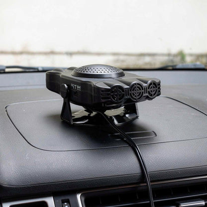 Portable Car Windshield Defroster with Dual Heat and Fan Modes, 180 Degree Rotation