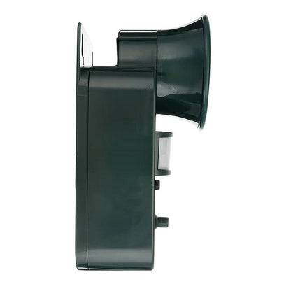 Motion-Activated Ultrasonic Animal Repeller with Adjustable Frequency and Flashing Light