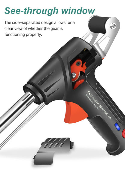 Dual Mode Welding and Cutting Tool with 4-Wire Ceramic Core, 20-Second Heatup