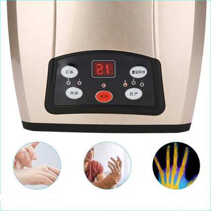 Air Compression Hand Massager with Dual Power and Universal Voltage
