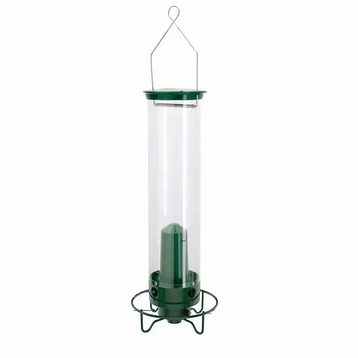 Squirrel Resistant Bird Feeder with Spinning Perch and 5 lb Capacity All Vera Mart