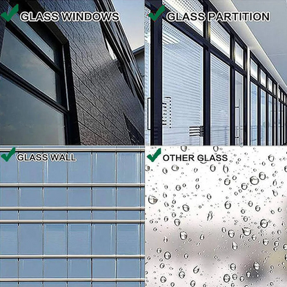 Window Cleaning Pole with Spray Tank and Microfiber Squeegee, 51-Inch Telescopic