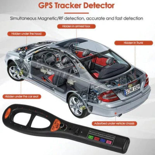 RF Signal Detector with Detection Tube and Multi-Alert Modes