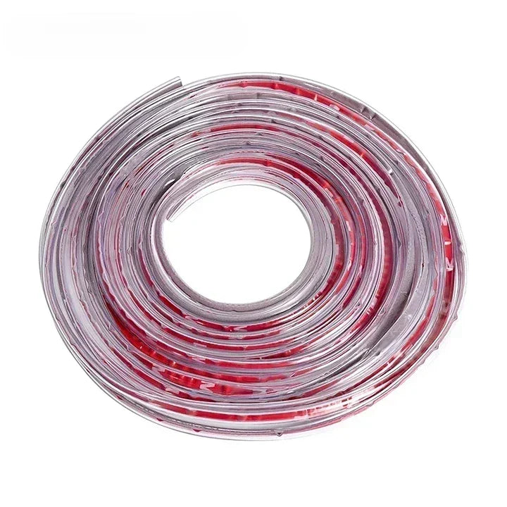 U-Shaped Door Edge Protector Strip, 16.4 Ft with Self-Adhesive Grip and Heat Moldable Design