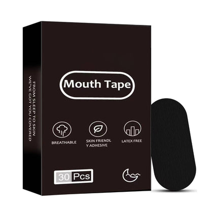 Mouth Breathing Sleep Tape with Microporous Design and Bamboo Charcoal Fiber