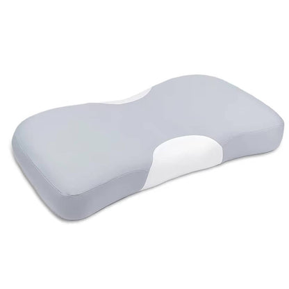 Cervical Memory Foam Pillow with Contoured Support and Cooling Cover, Five Support Zones