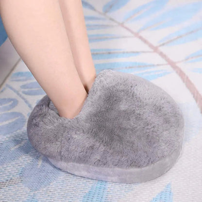 Dual Foot Warmer with Removable Flannel Cover and USB Power
