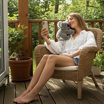 Weighted Koala Plush for Stress Relief and Calming Pressure Support