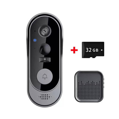 Smart Video Doorbell with Motion Detection and Night Vision, Two Way Audio