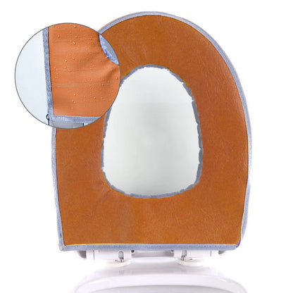 Padded Toilet Seat Cover with Waterproof Backing and Odor Resistance