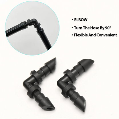 Automatic Garden Drip Irrigation System with Eight-Hole Heads and Flow Control