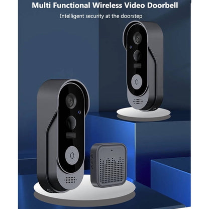 Smart Video Doorbell with Motion Detection and Night Vision, Two Way Audio