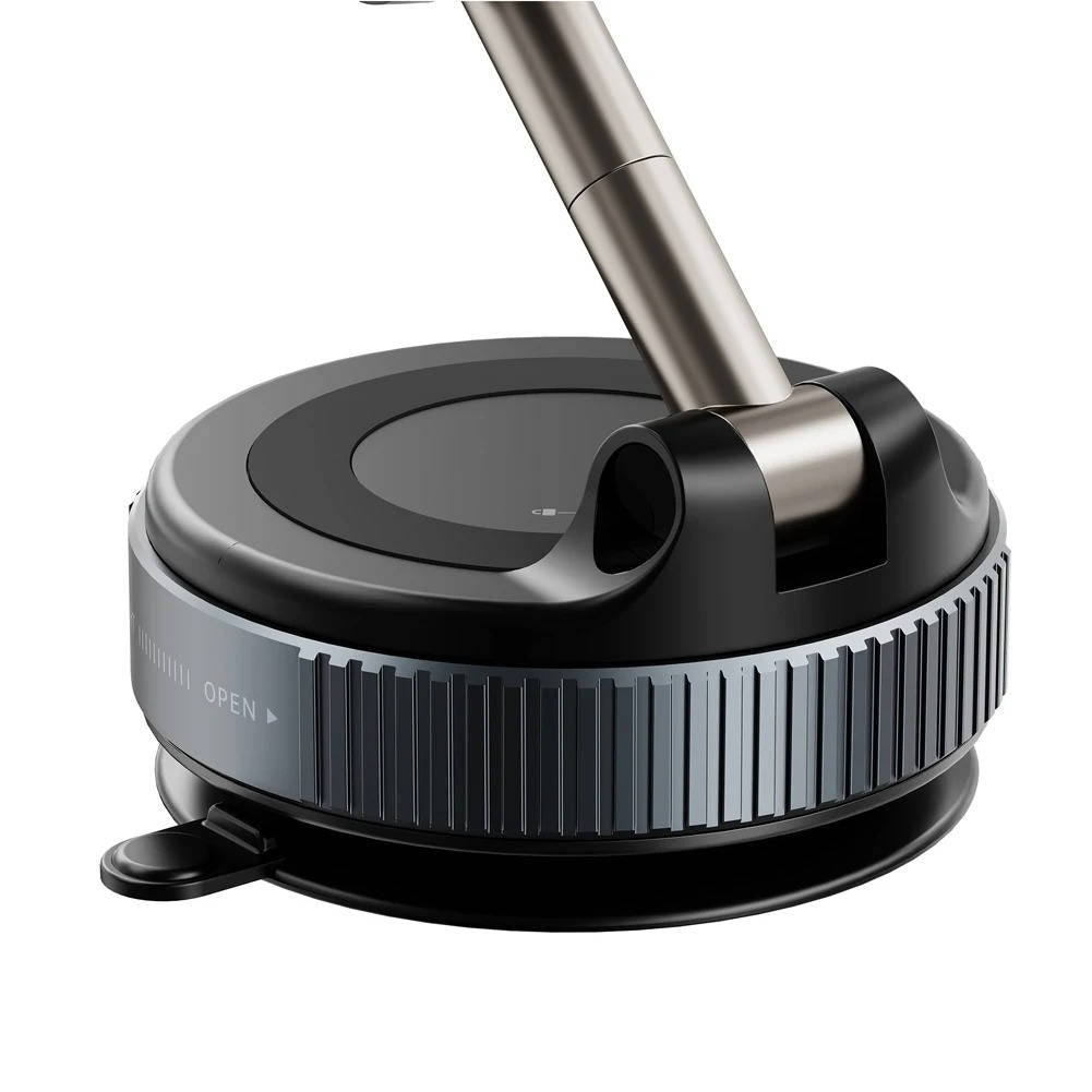 Magnetic Phone Holder with 360° Rotation and Suction Mount for Vehicles All Vera Mart