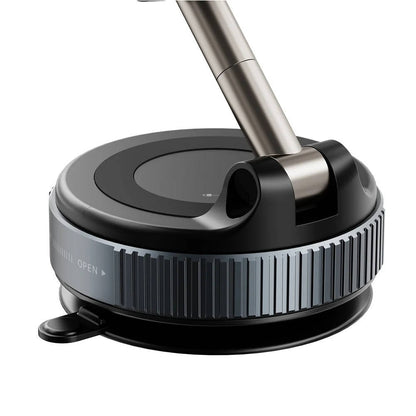 Magnetic Phone Holder with 360° Rotation and Suction Mount for Vehicles All Vera Mart