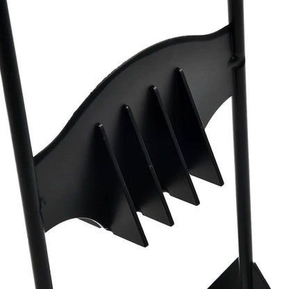 Manual Cast Iron Log Splitter with Wedge Blade and Carry Handle