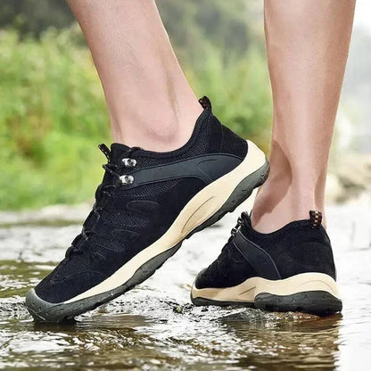 Women's Hiking Shoes with Shock Absorbing Midsole and Multi Directional Tread