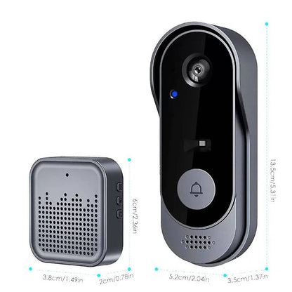 Smart Video Doorbell with Motion Detection and Night Vision, Two Way Audio