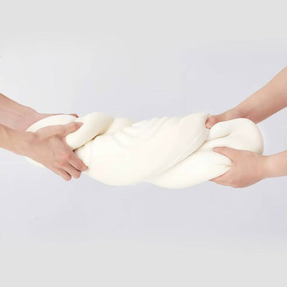 Cervical Memory Foam Pillow with Contoured Support and Cooling Cover, Five Support Zones