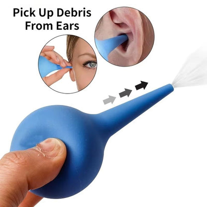 Ear Wax Removal Kit with Bulb Syringe and Air Drying Pump for Adults and Kids