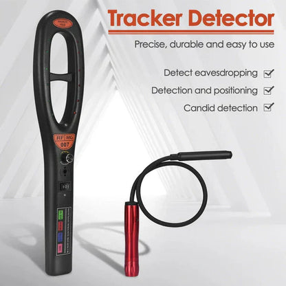 RF Signal Detector with Detection Tube and Multi-Alert Modes