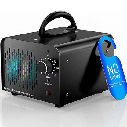 High Capacity Ozone Generator with Double Layer Plate and Timer Control for Large Spaces Up to 6000 Sq.Ft